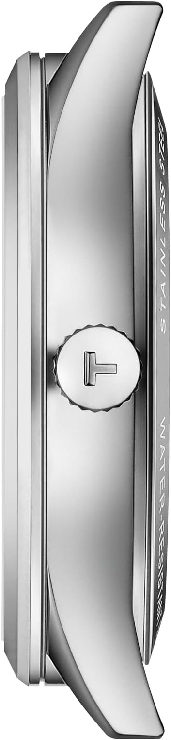 Tissot Classic Dream 40mm, Swiss Automatic Watch for Men, Stainless Steel Case, Silver Dial